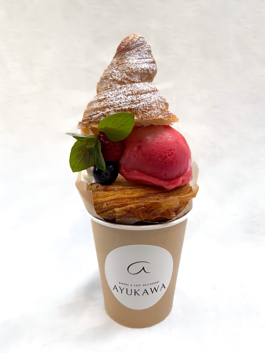 AYUKAWA ジェラクロワッサン_フランボワーズ＆ミックスベリー