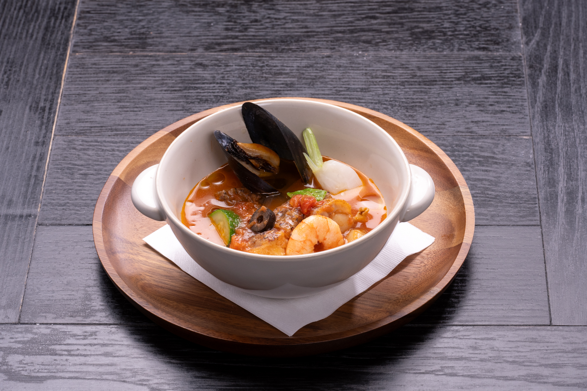 魚介と季節野菜のブイヤベース